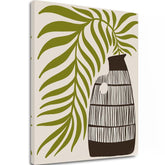 Imaginea pe panza - Palmier și ulcior