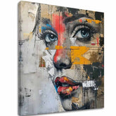 Imagine elegantă a unei femei Vizită din viitor