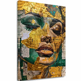 Imagine elegantă a unei femei Emerald vis