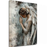 Tablouri cu îngeri Suflet liniștit | 100% original acrilic pictat