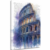 Tablou pe pânză Koloseum v Modrom - Roma pe Perete - imagine principală