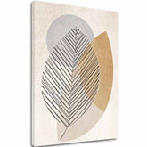 Tablou pe pânză Jemný List - Minimalistická Decorațiune - imagine principală