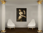 Tablou pe pânză REPRODUKCIA – Leonardo da Vinci - tablou pe pânză agățat în interiorul sufragerie moderne, decorațiune elegantă de perete