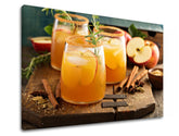 Clasic tablou pe pânză cu motivul LETNÝ DRINK în verde-roșu nuanțe, atmosferă confortabilă, potrivit pentru bucătărie | Tablou de perete LETNÝ DRINK_079-11 – produs