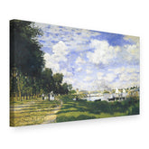 Tablou pe pânză Argenteuil – Claude Monet, vedere 3D