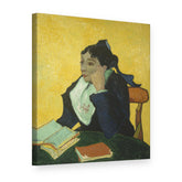 Tablou pe pânză Arleziana – Vincent van Gogh, vedere 3D