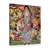 Tablou pe pânză Portretul Friederikei Maria Beer – Gustav Klimt, vedere 3D