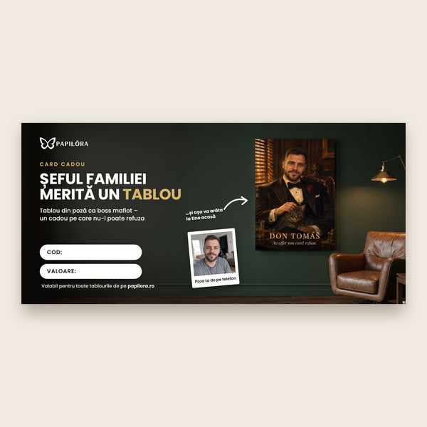 Darčekový poukaz – Șeful familiei