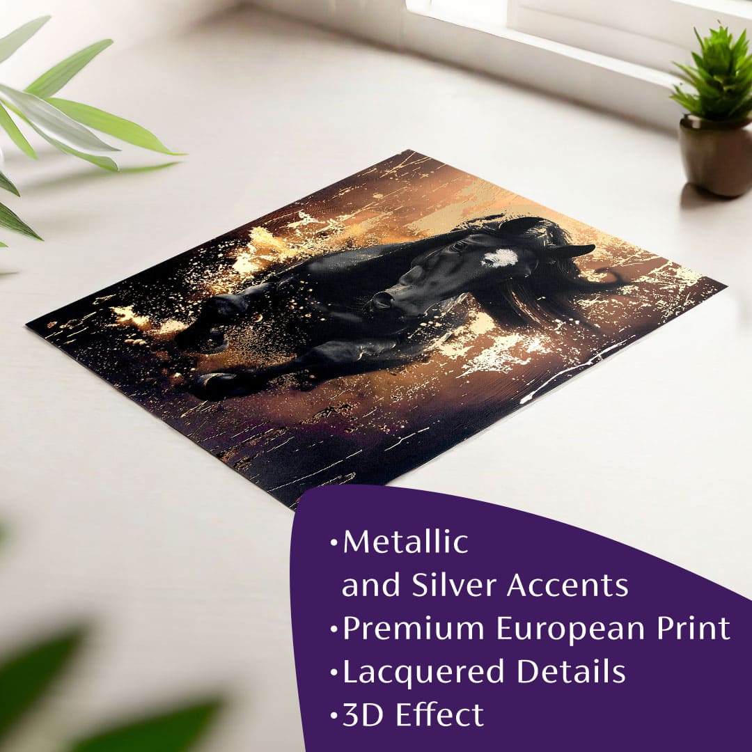 Poster de perete cu efect EXTRA - Valkyrie's Ride