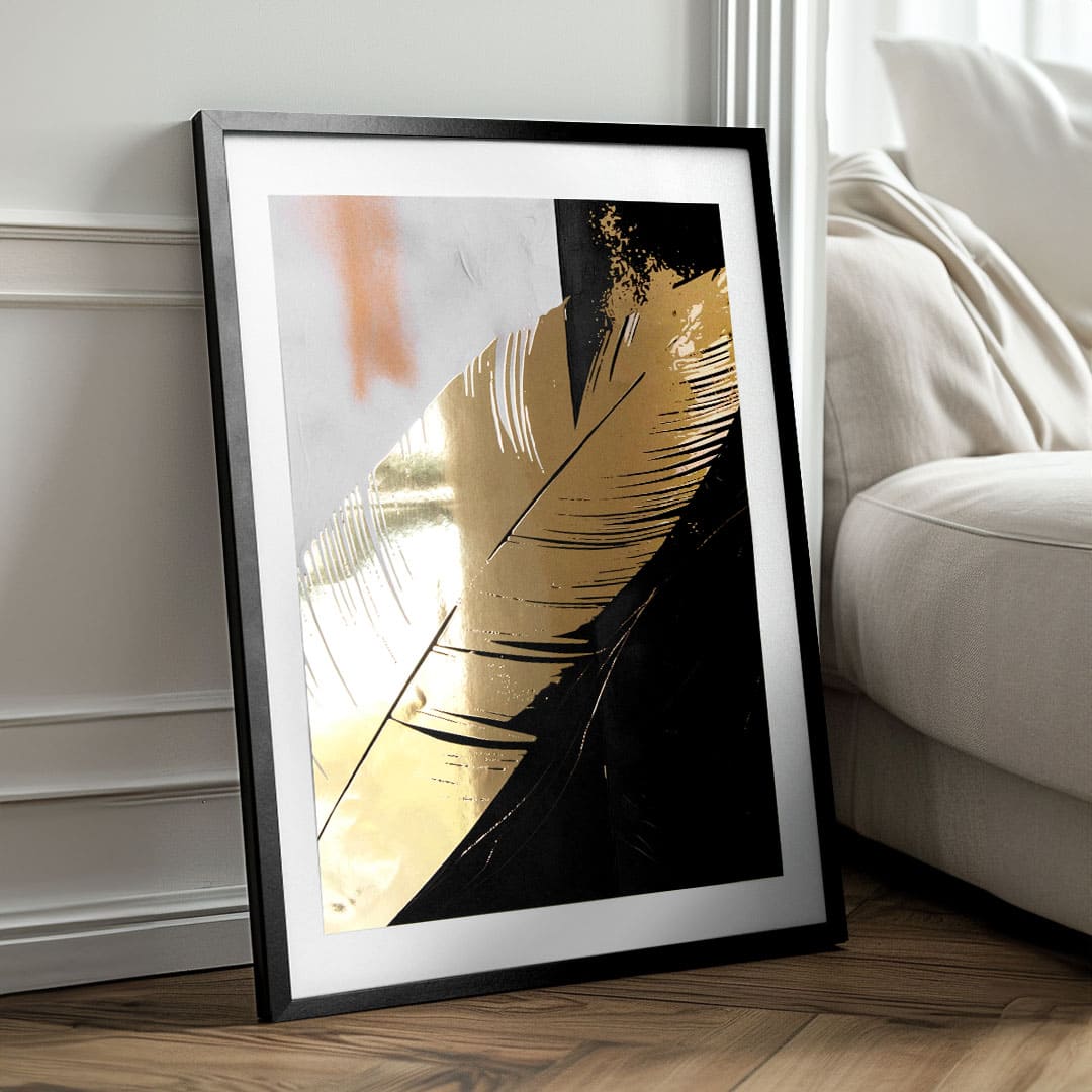 Poster de perete cu efect EXTRA - Aurora Plume