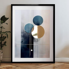 Poster de perete cu efect EXTRA - Forme scandinave