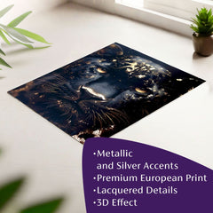 Poster de perete cu efect EXTRA - Pantera de Aur