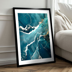 Poster de perete cu efect EXTRA - Marmură de mare