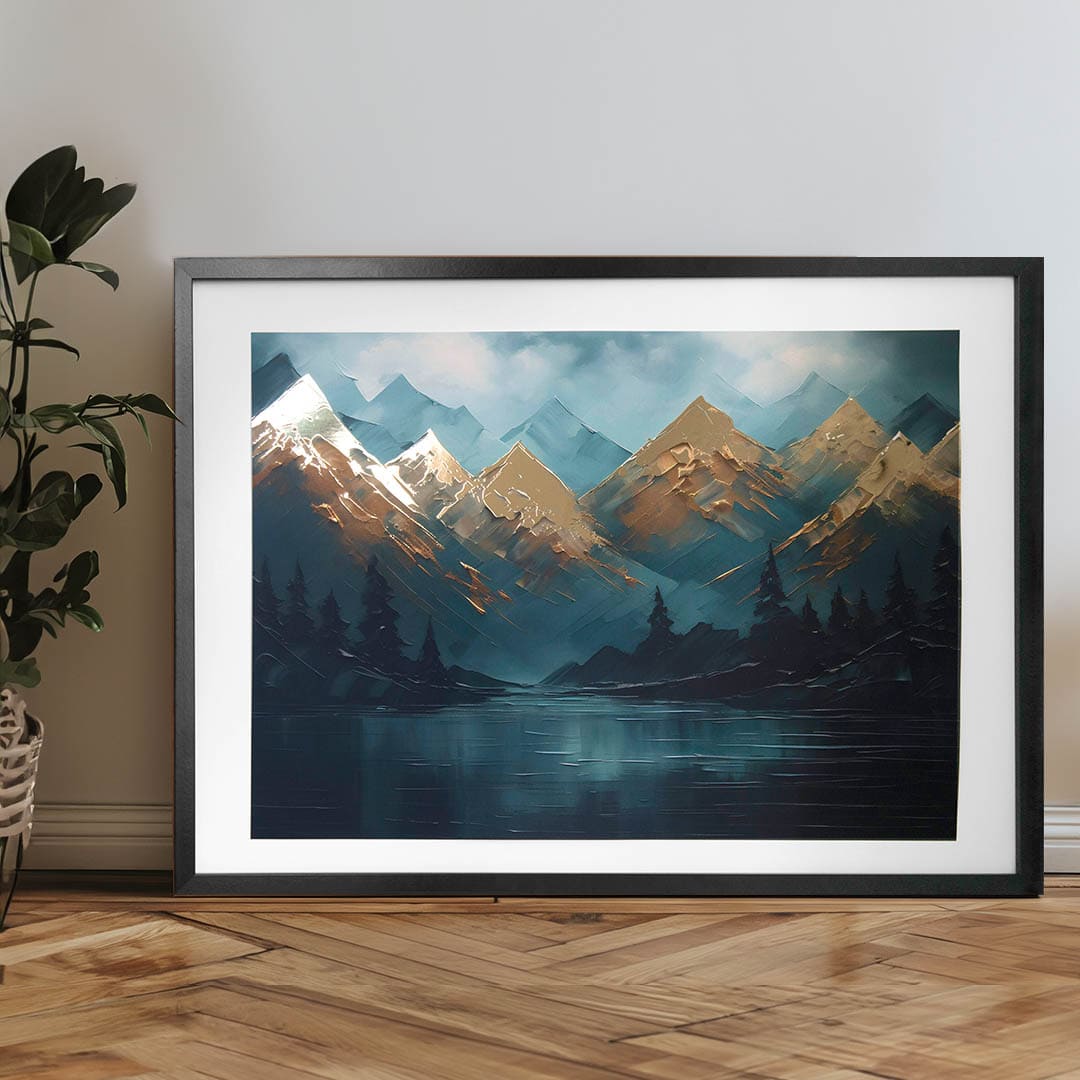Poster de perete cu efect EXTRA - Mountain Majesty