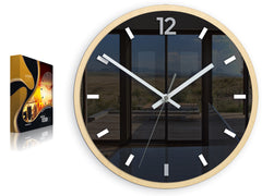 Ceas de perete modern GRAFIT Gri