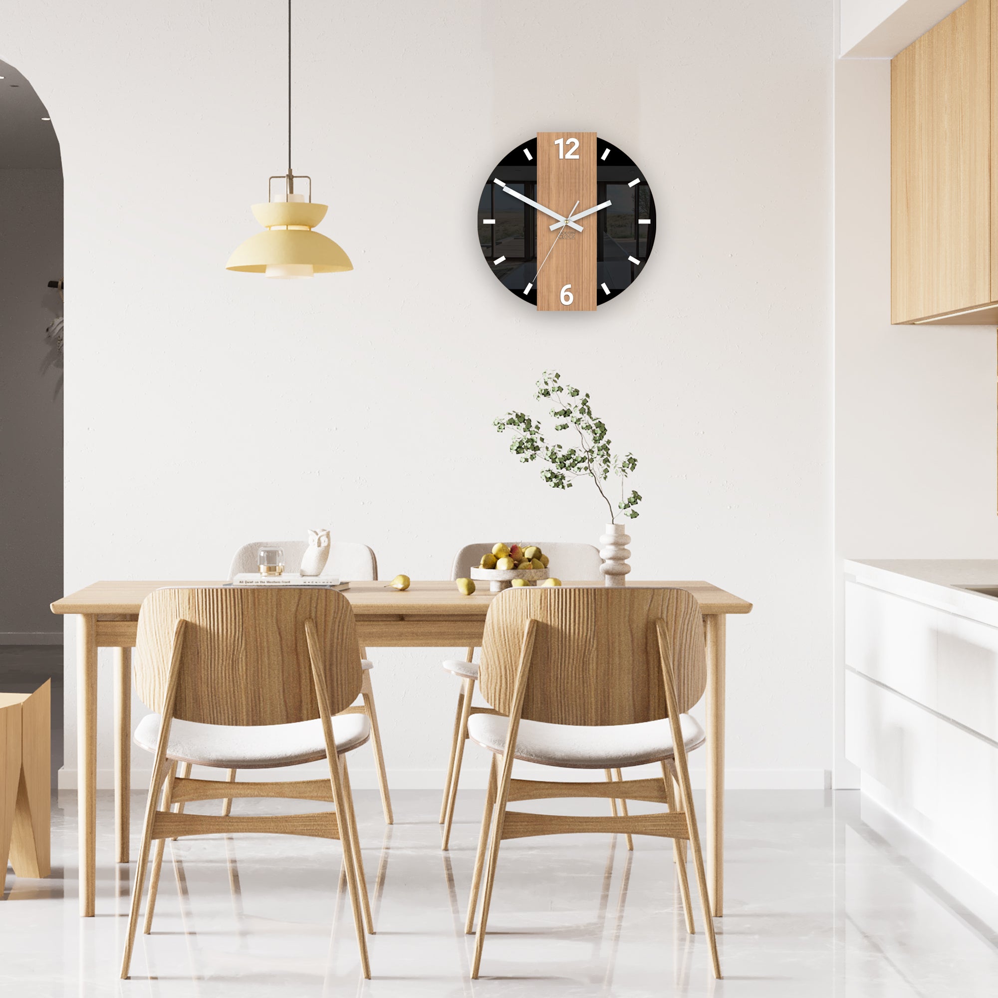 Ceas de perete modern PRIMO Rotund