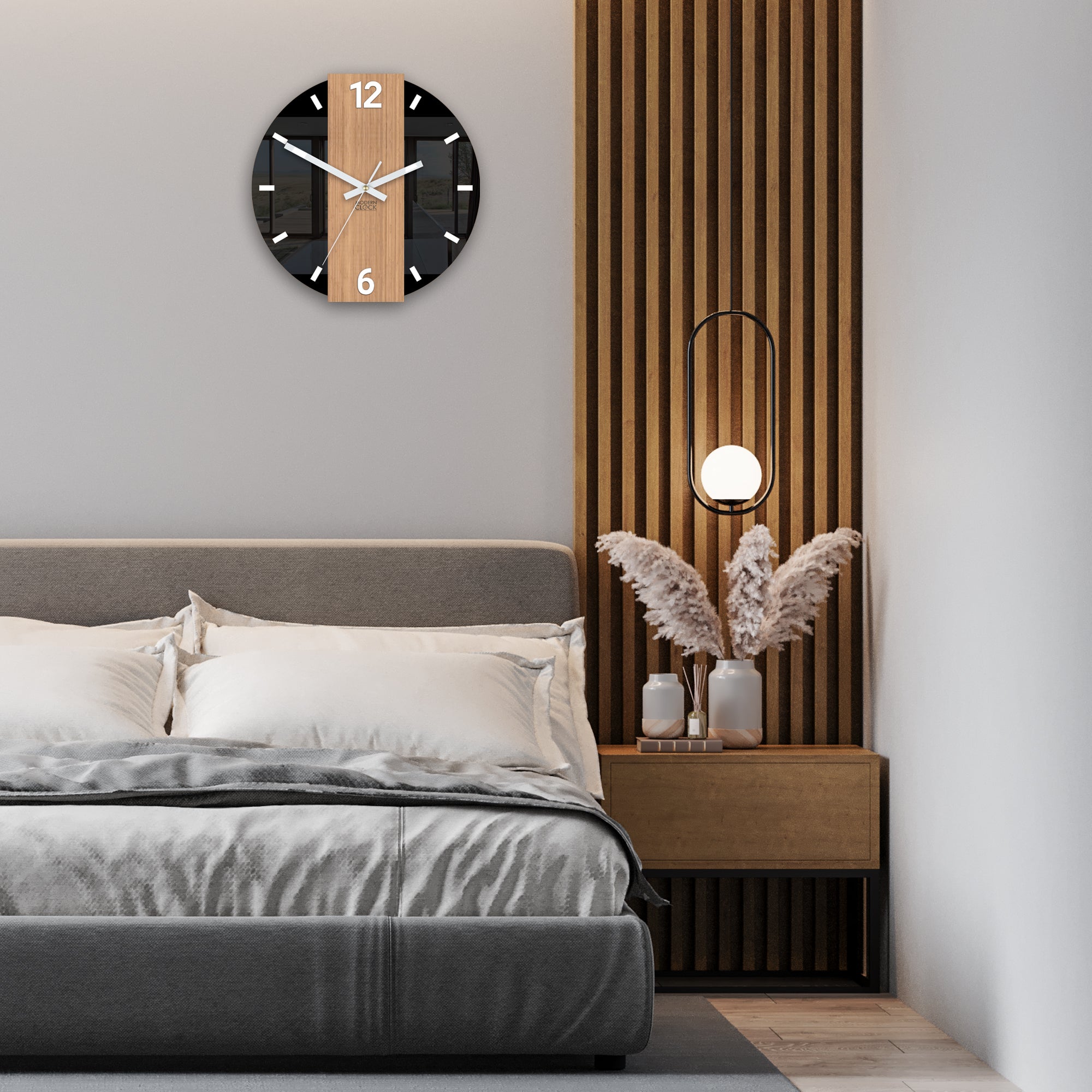 Ceas de perete modern PRIMO Rotund