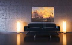 Imaginea pe panza FRESH BREEZE OF SANDY HOOK - William Bradford REP021