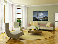 Imaginea pe panza FISHING PARTY - Fitz Henry Lane REP032