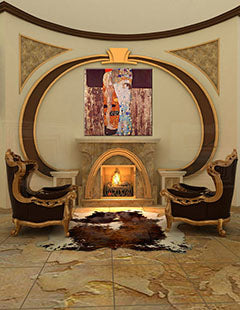 Imaginea pe panza THREE PERIODS OF A WOMAN'S LIFE - Gustav Klimt REP039