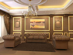 Pictură pe pânză KINGDOM OF THE DRAGONS - Jozef Chelmoński REP047