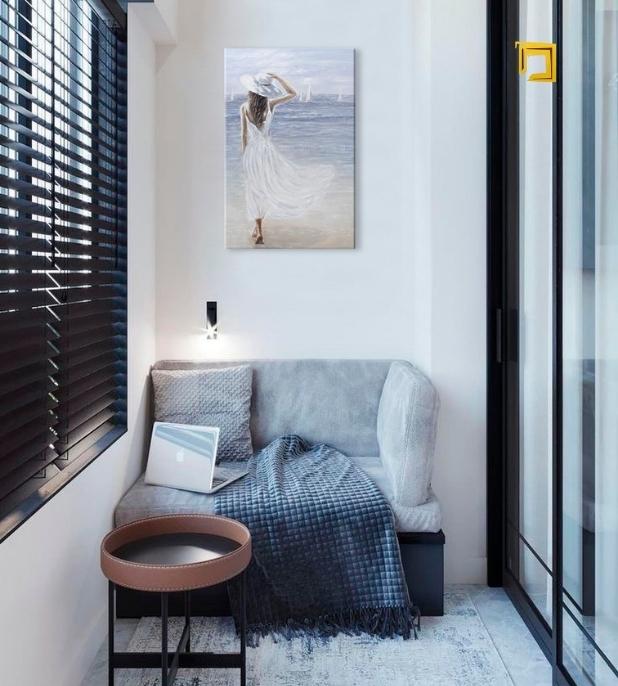 Tablou pe panza FEMEIA ȘI MAI MULT 40x60 cm