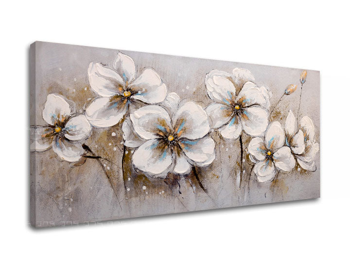 Imaginea pe pânză FLOWERS Discount 40 % 100X50 cm