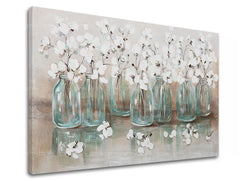 Pictură pe pânză FLOWERS 90x60 cm