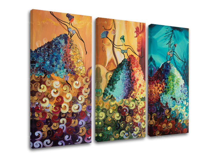 Reproducere de autor pe pânză DANCERS 120x85 cm