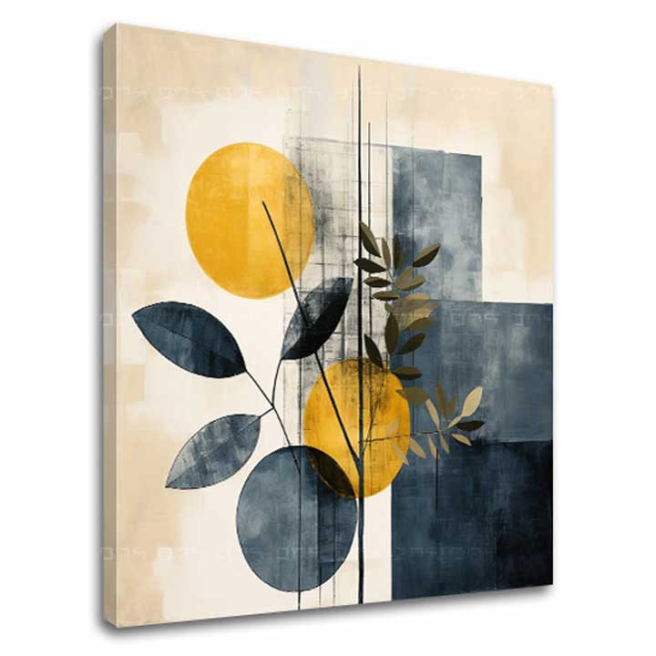 Natura pe panza Dansul frunzelor