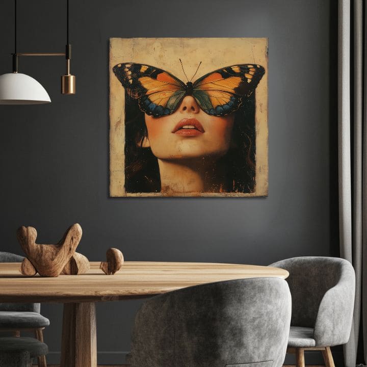 Imagine Aripi de fluture - ochi misterioși