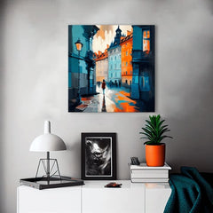 Design decorare pe pânză Praga în inima Europei