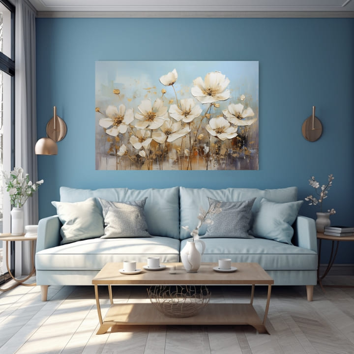 Lumea florilor pe pânză Arta naturii