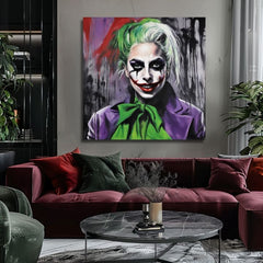Imaginea pe pânză - Joker Lady