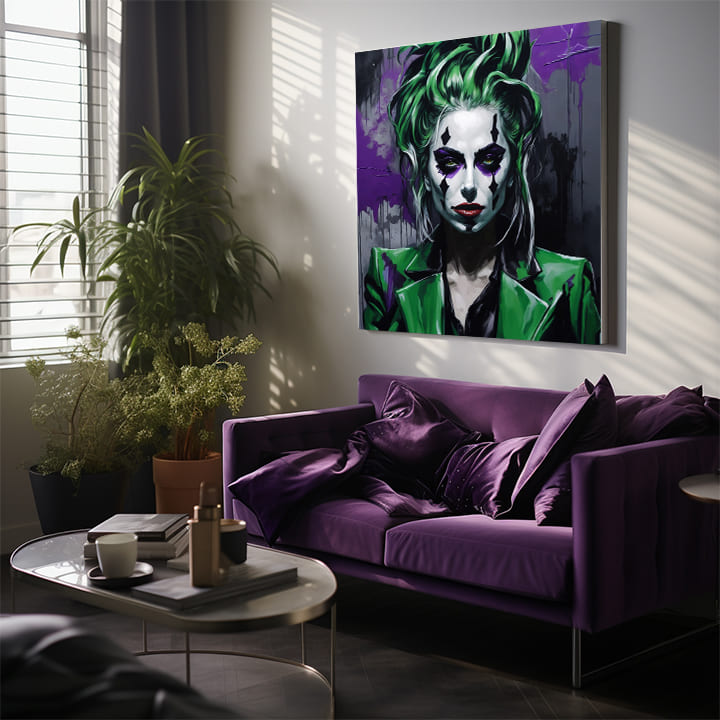 Imaginea de pe pânză - Diva pop Lady Gaga