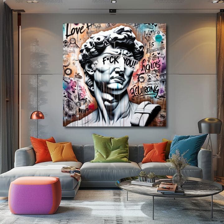 Imaginea pe pânză - Rebel David