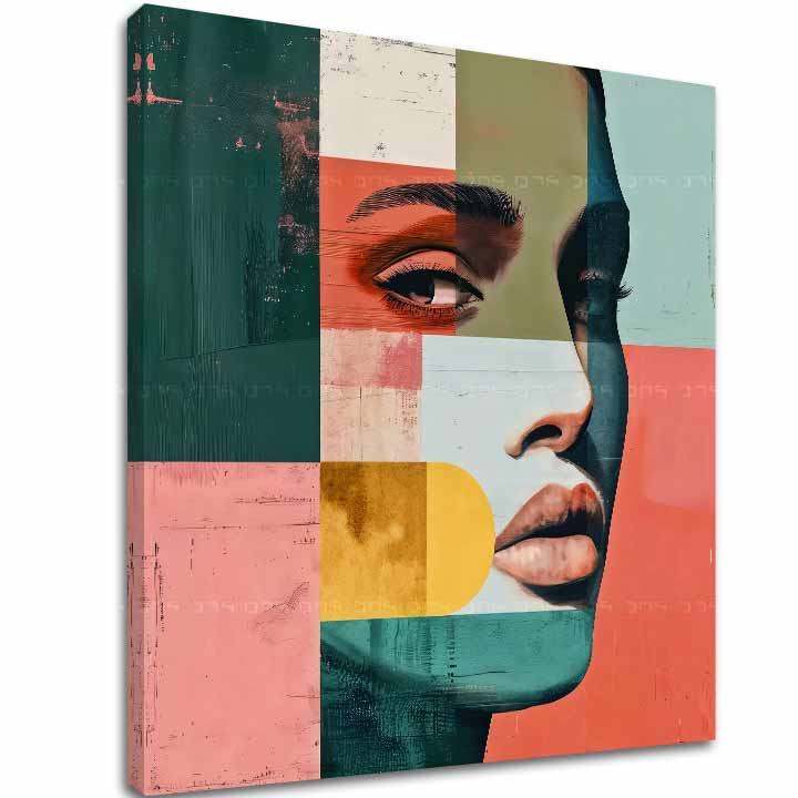 Imagine elegantă a viziunii unei femei asupra lumii