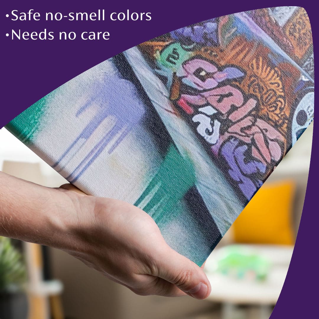 Imaginea pe panza Haos colorat - abstract modern