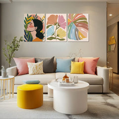 Imaginea pe pânză - respirație de culori