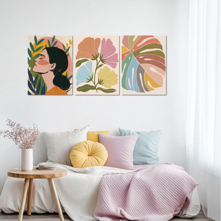 Imaginea pe pânză - respirație de culori