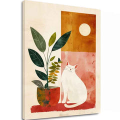 Imaginea pe panza - Cat zen