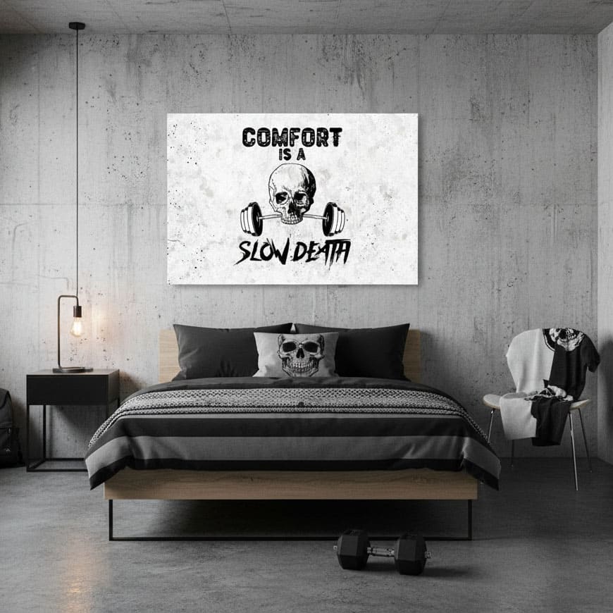 imaginea-de-pe-panza-comfort-is-a-slow-death-gym-motivation-RO-XOBWSMT073E1-2.jpg