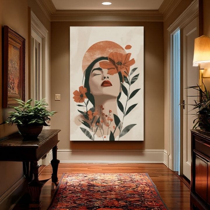 Imagine BLOOMING SOUL | Pânză italiană