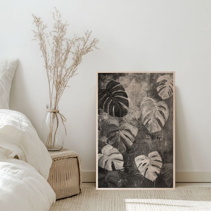 Imaginea pe lemn - atingere botanică