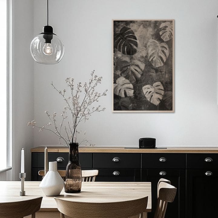 Imaginea pe lemn - atingere botanică