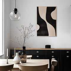 Imaginea pe lemn - armonie nordică