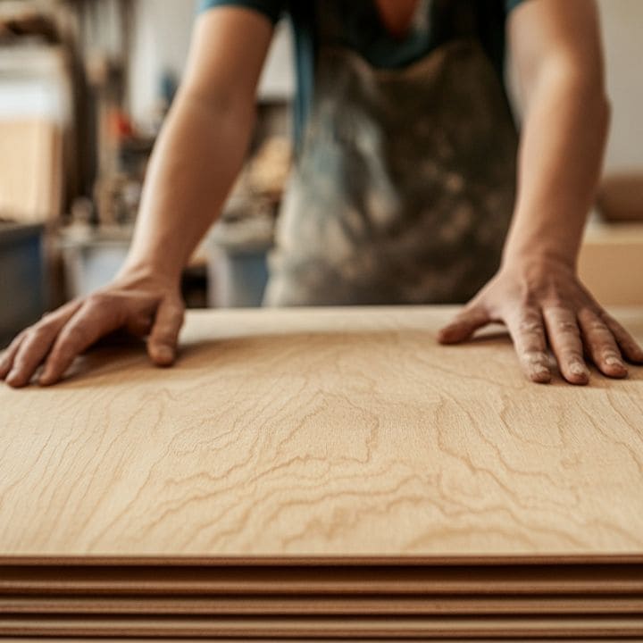 Imaginea pe lemn - armonie nordică