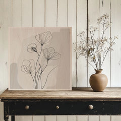 Imaginea pe lemn - Flora fiordurilor