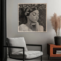 Imagine pe lemn - Zeița Nordului