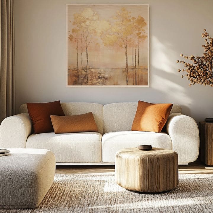 Imagine pe lemn - Țărmurile de aur ale Norvegiei